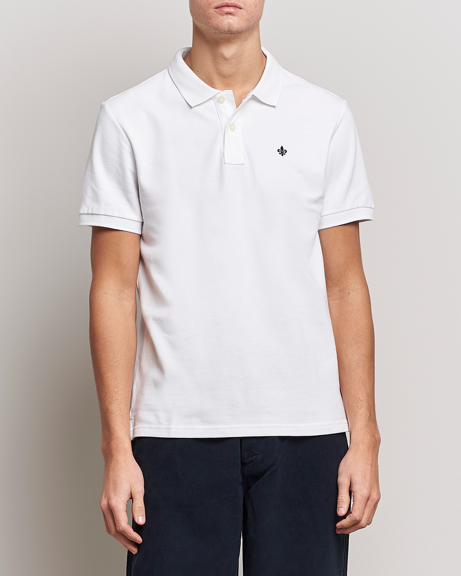Herren | Kurzarm-Poloshirts | Morris | New Piqué White