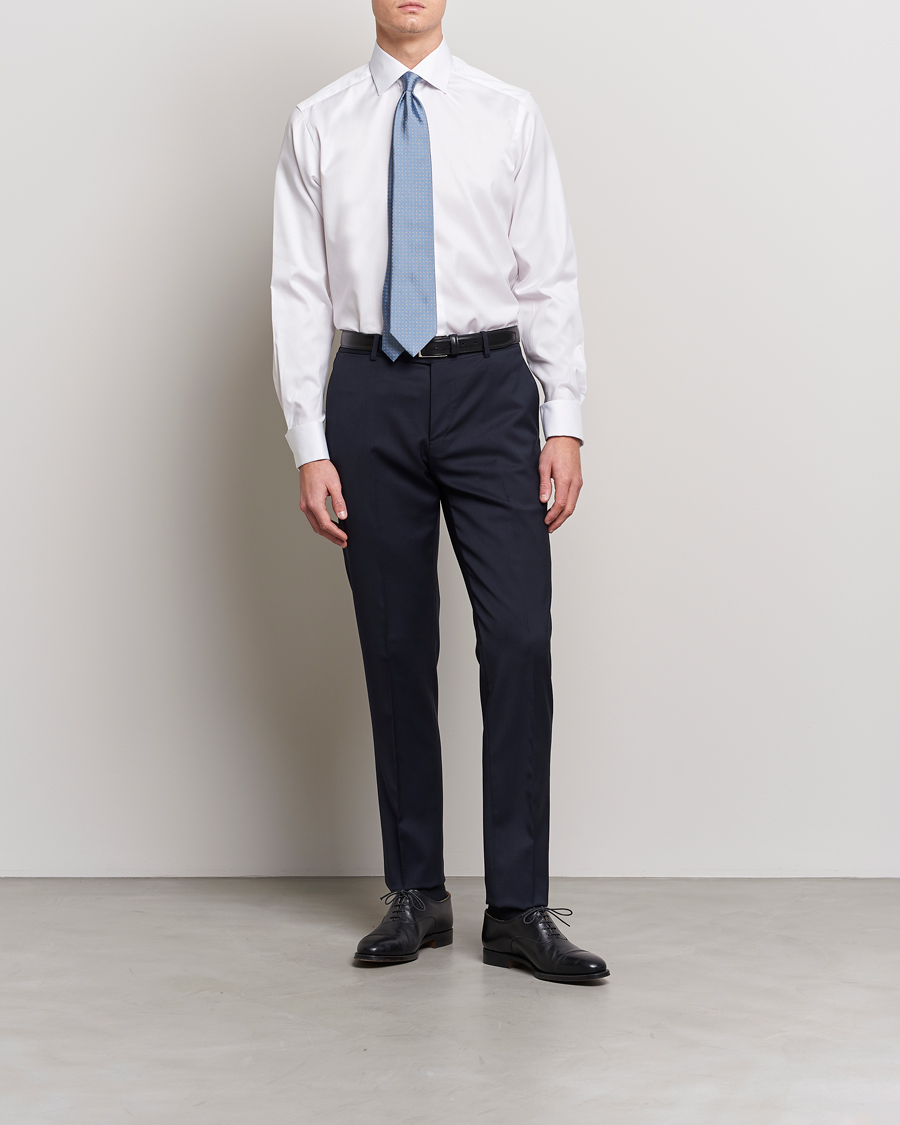 Herren | Kategorie | Eton | Contemporary Fit Shirt Double Cuff White