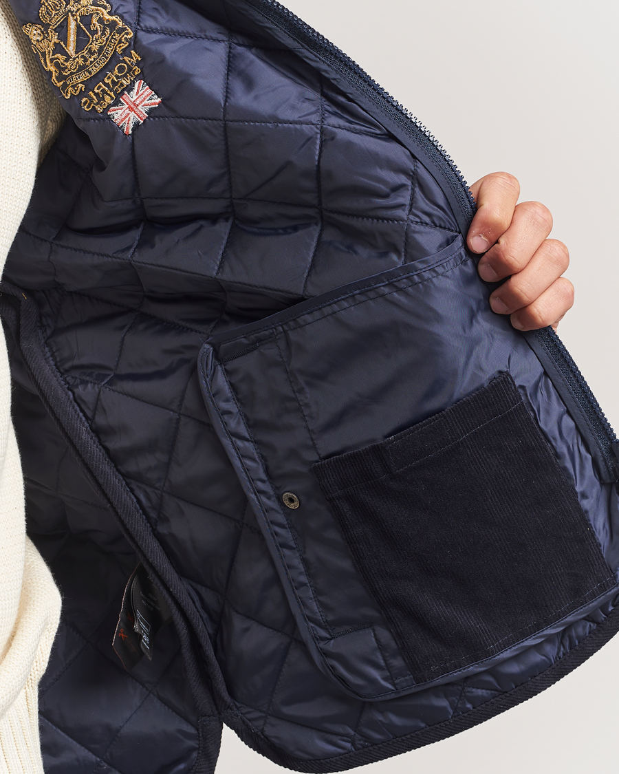 Herren | Westen | Morris | Trenton Quilted Vest Old Blue