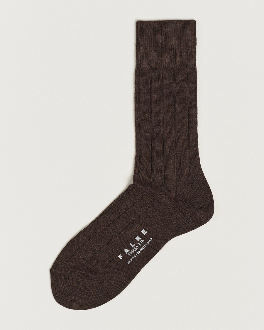 Herren | Unterwäsche | Falke | Lhasa Cashmere Socks Brown