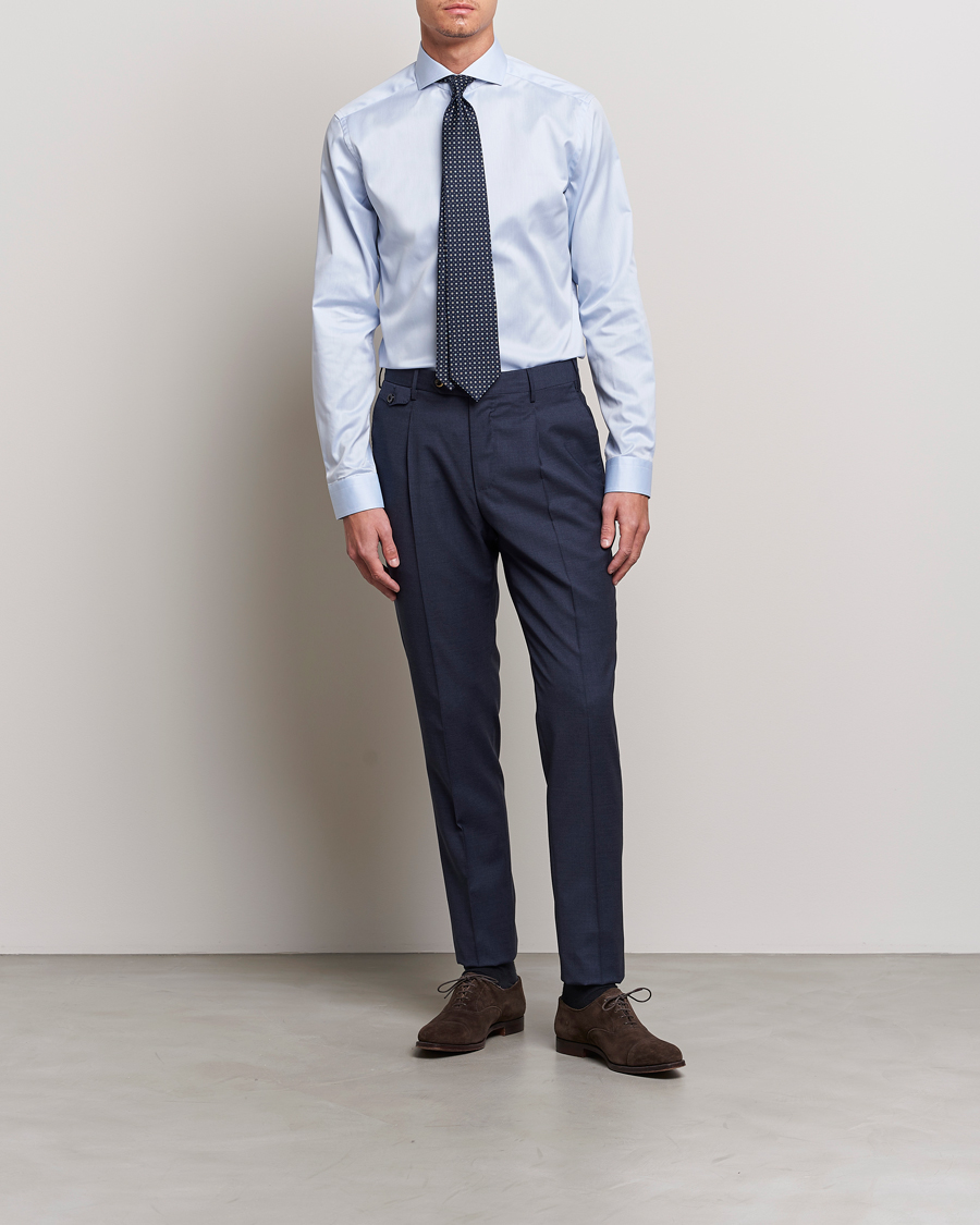 Herren | Businesshemden | Eton | Super Slim Fit Shirt Blue