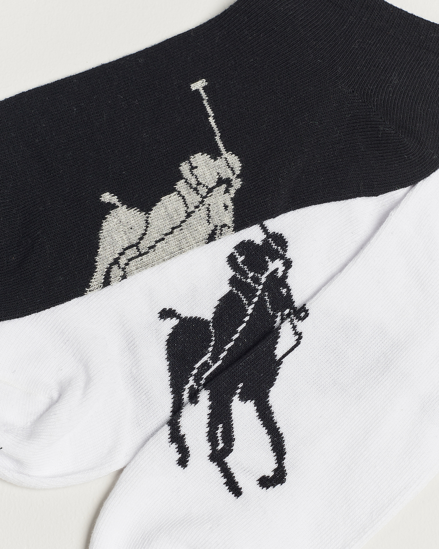 Herren | Preppy Authentic | Polo Ralph Lauren | 3-Pack Sneaker Sock White/Black