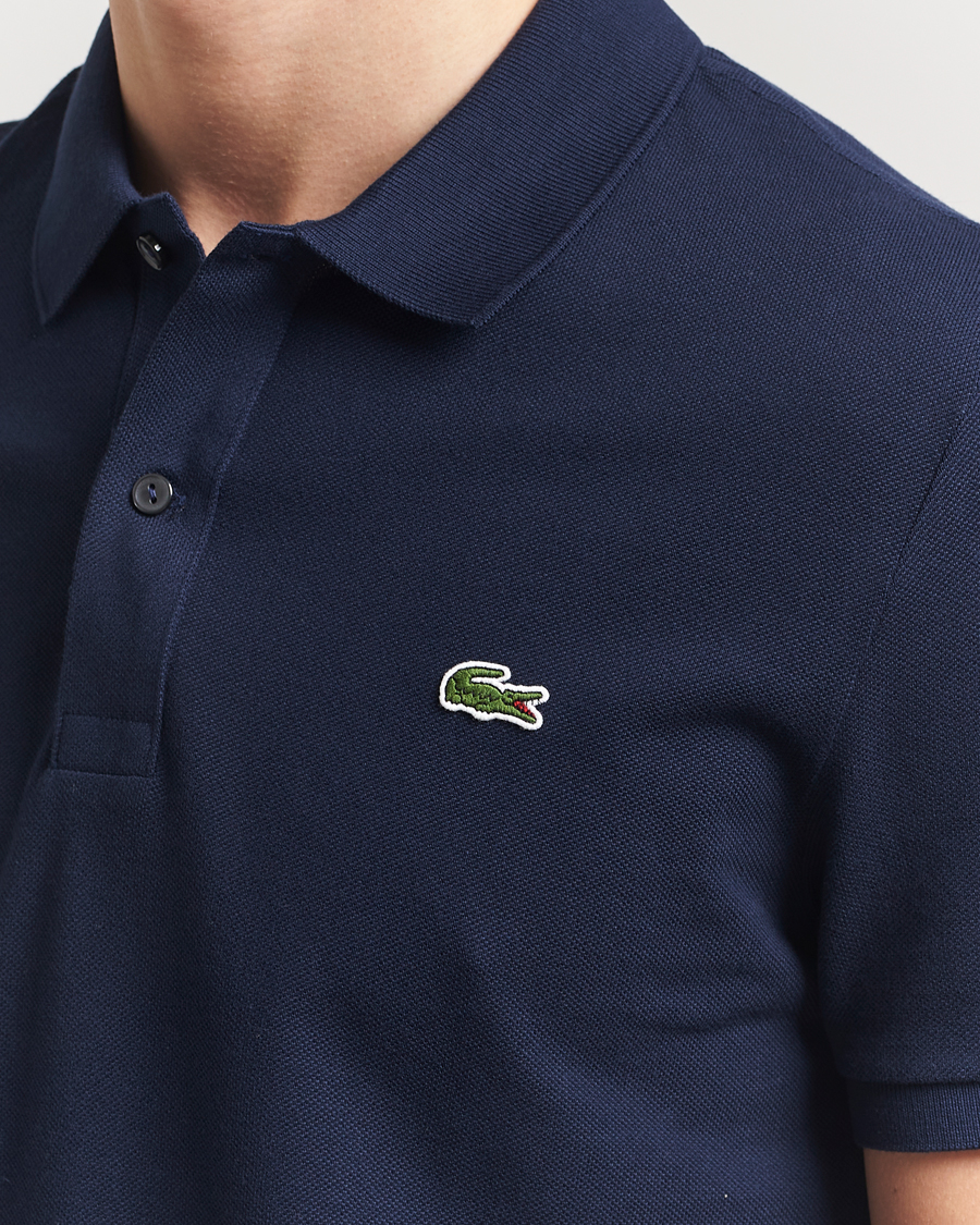 Herren | Poloshirts | Lacoste | Slim Fit Polo Piké Navy Blue