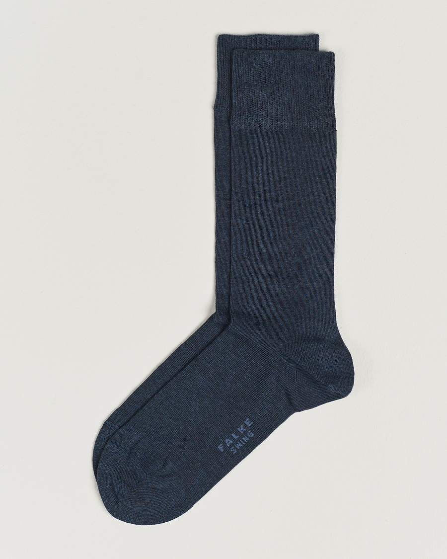 Herren | Unterwäsche | Falke | Swing 2-Pack Socks Blue Melange