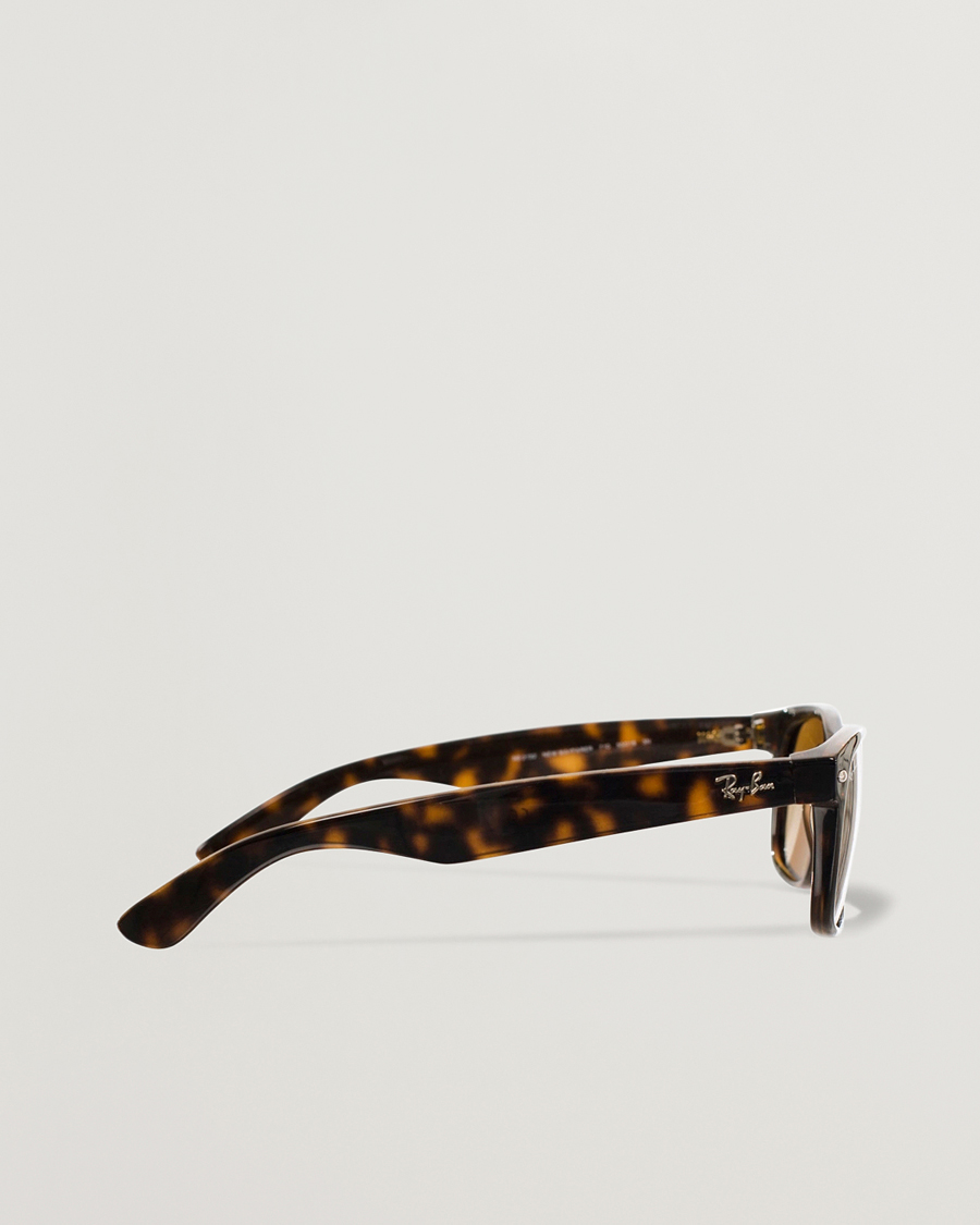 Herren | Sonnenbrillen | Ray-Ban | New Wayfarer Sunglasses Light Havana/Crystal Brown