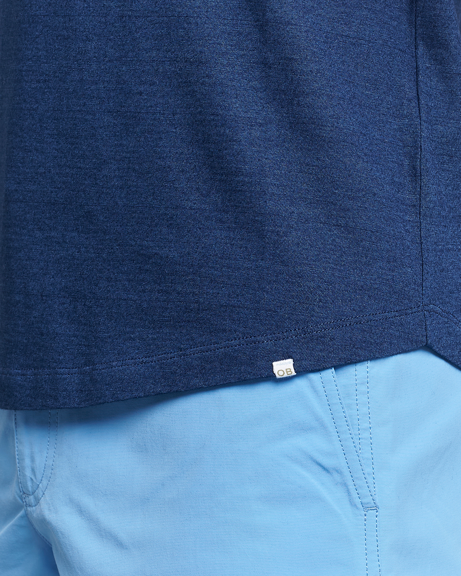 Herren | T-Shirts | Orlebar Brown | OB V-Neck Tee Denim Pigment