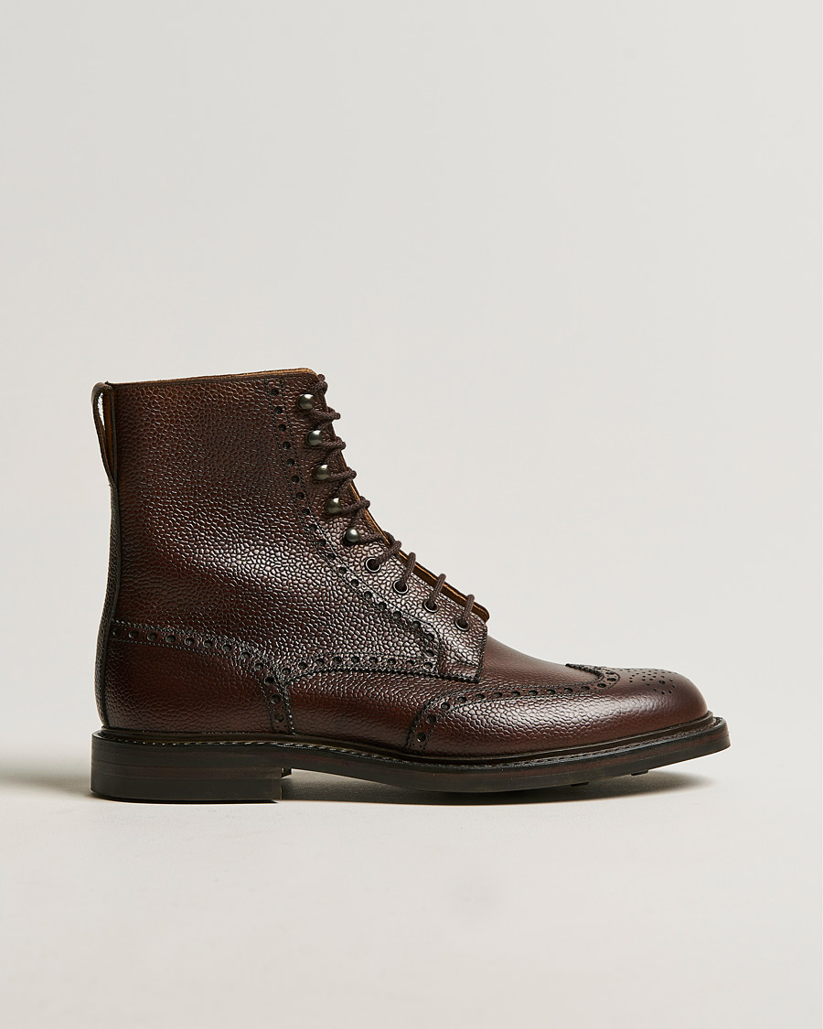 Herren | Boots | Crockett & Jones | Islay Boot Dark Brown Grained Calf
