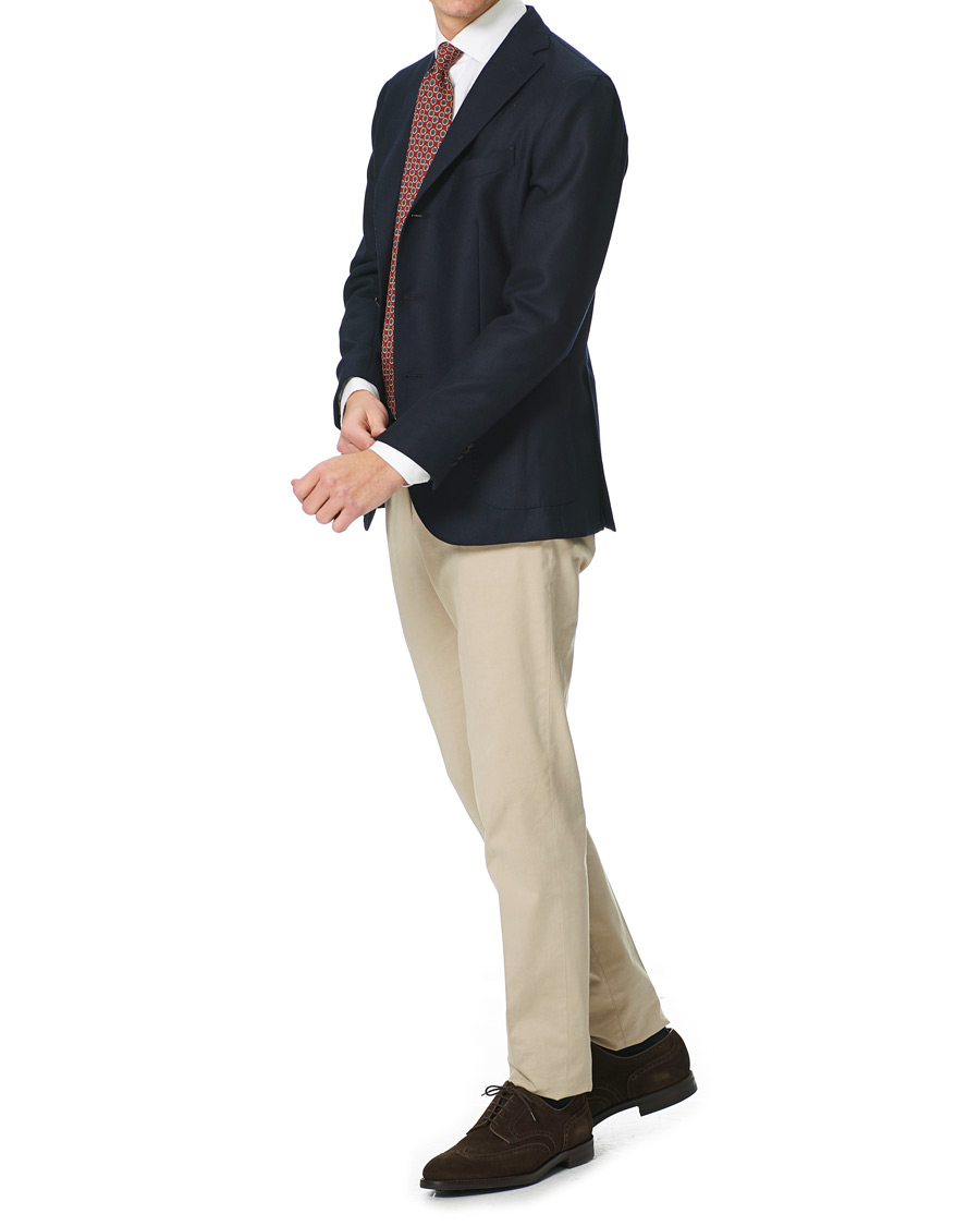 Herren | Crockett & Jones Swansea Brogue Dark Brown Suede | Crockett & Jones | Swansea Brogue Dark Brown Suede