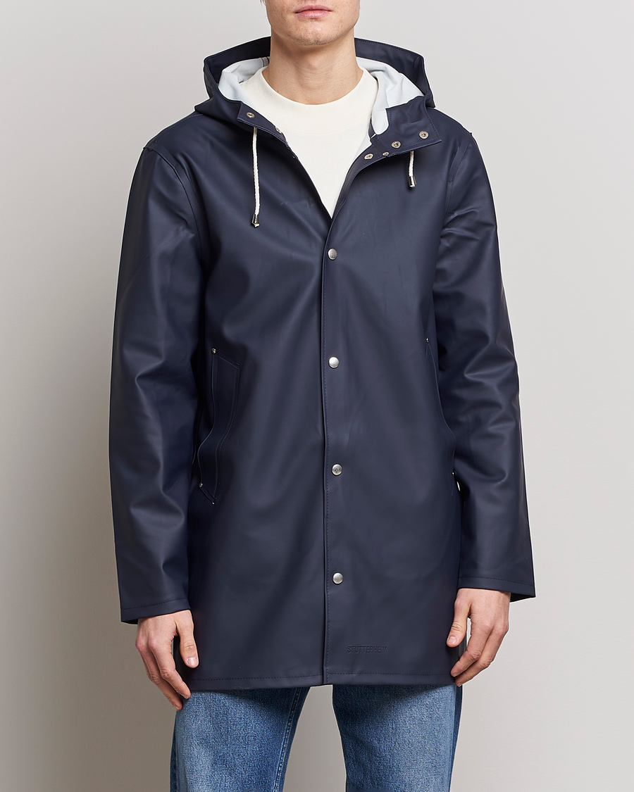 Herren | Kleidung | Stutterheim | Stockholm Raincoat Navy