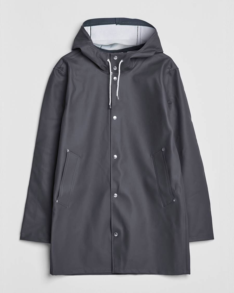 Herren | Jacken | Stutterheim | Stockholm Raincoat Charcoal