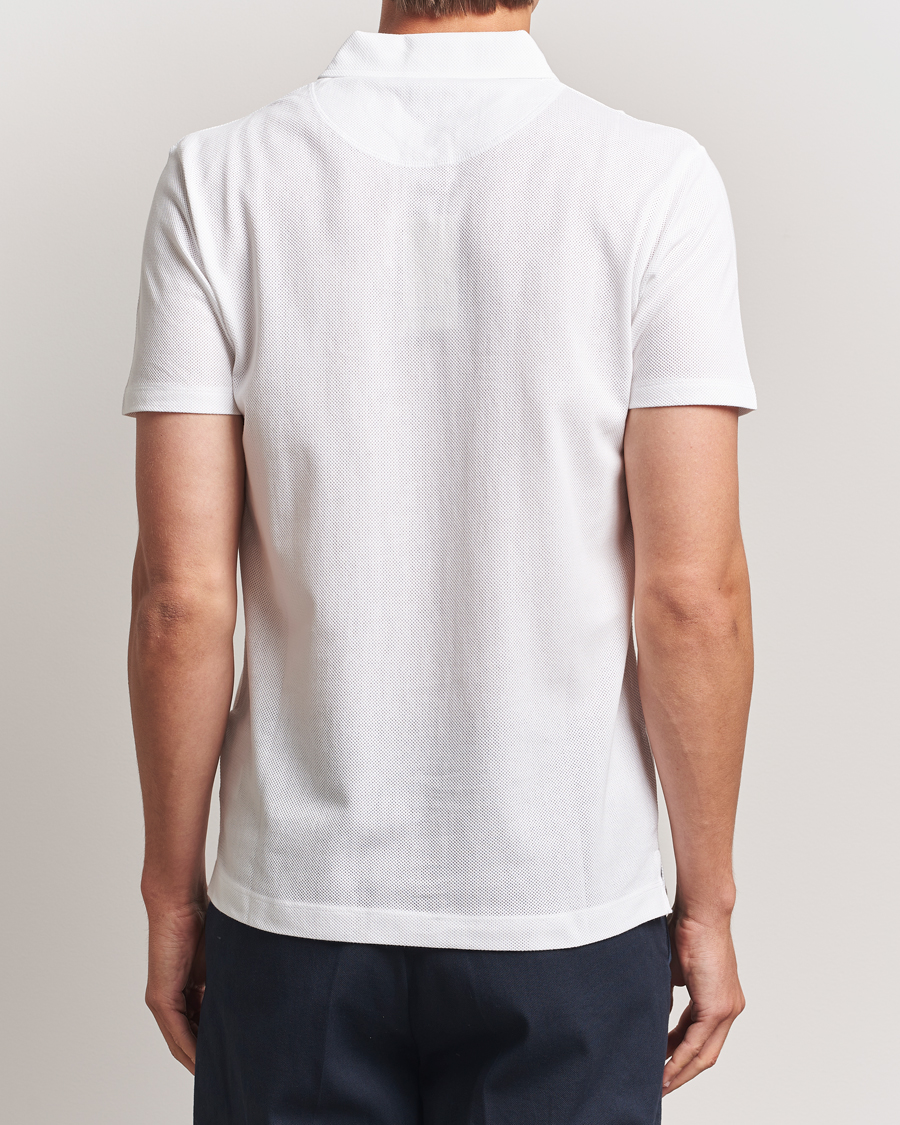 Herren | Poloshirts | Sunspel | Riviera Polo Shirt White