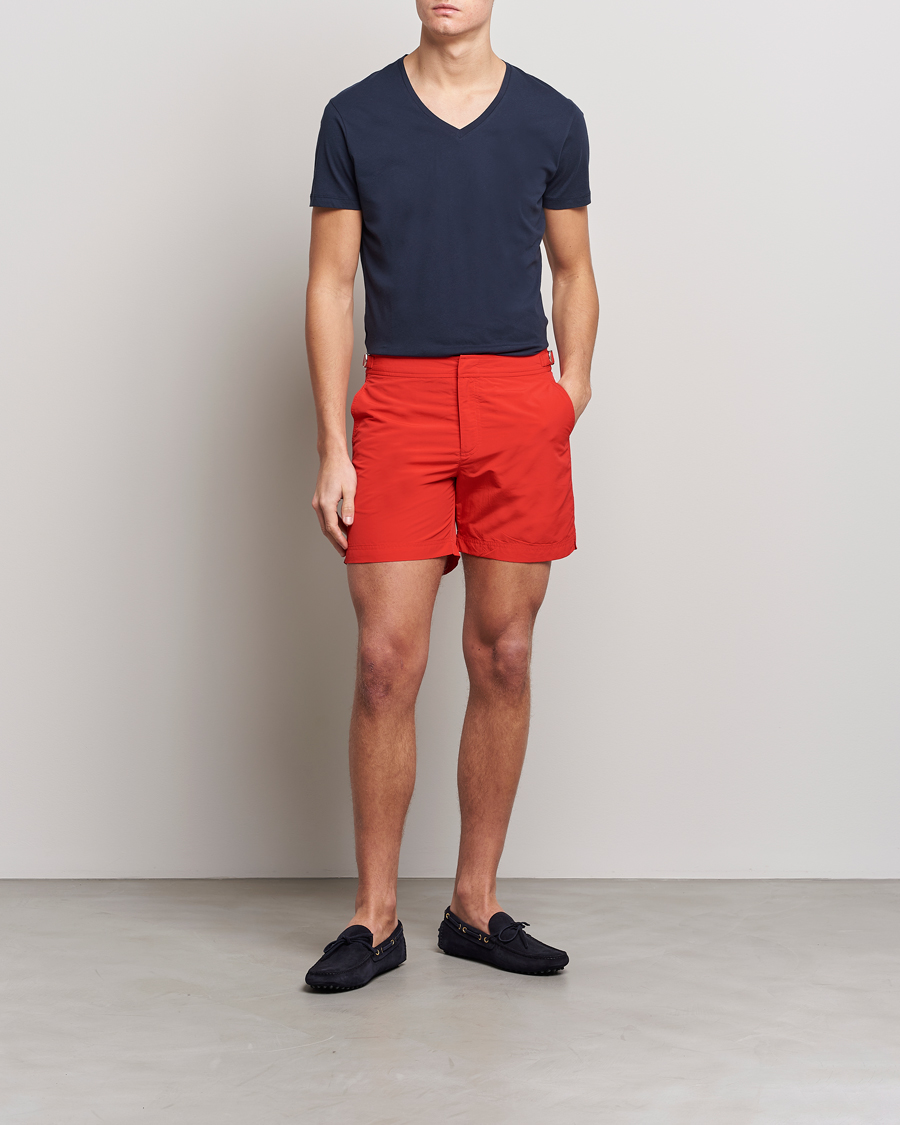 Herren | T-Shirts | Orlebar Brown | OB V-Neck Tee Navy