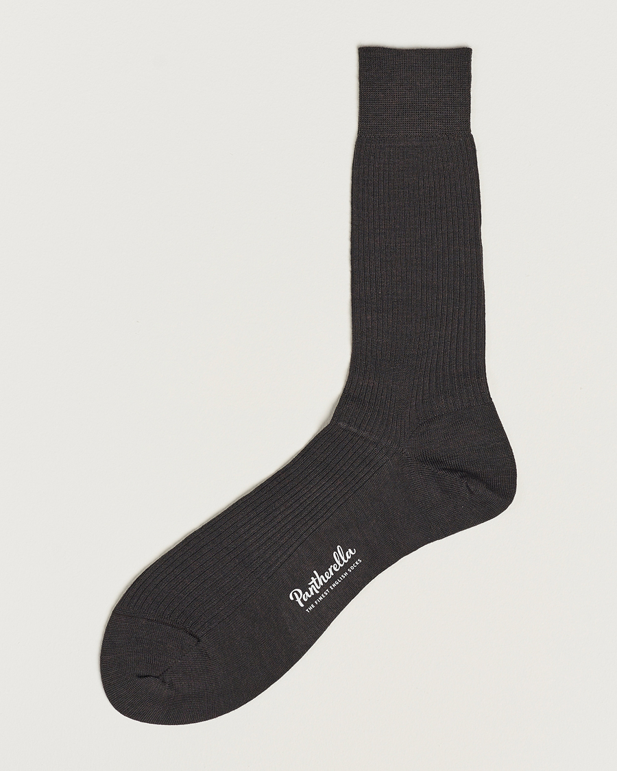 Herren | Unterwäsche | Pantherella | Naish Merino/Nylon Sock Chocolate