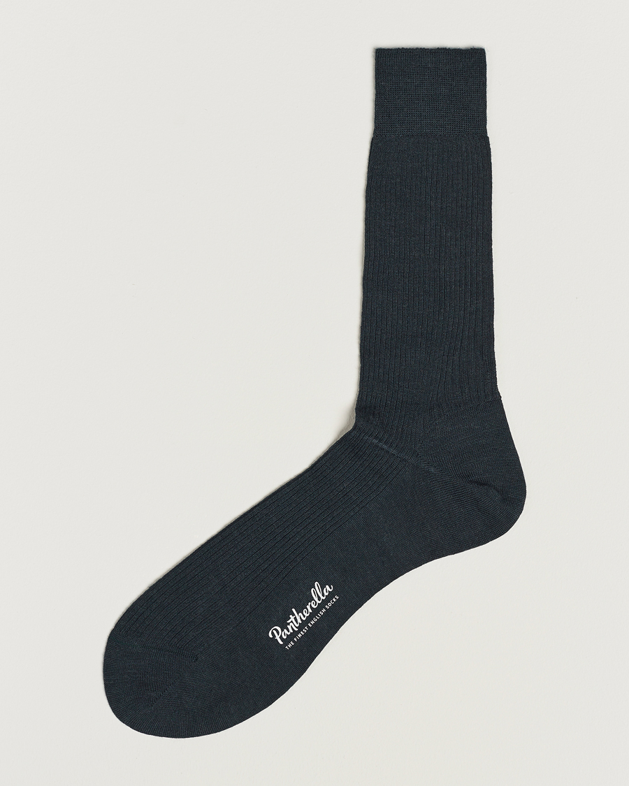 Herren | Unterwäsche | Pantherella | Naish Merino/Nylon Sock Racing Green