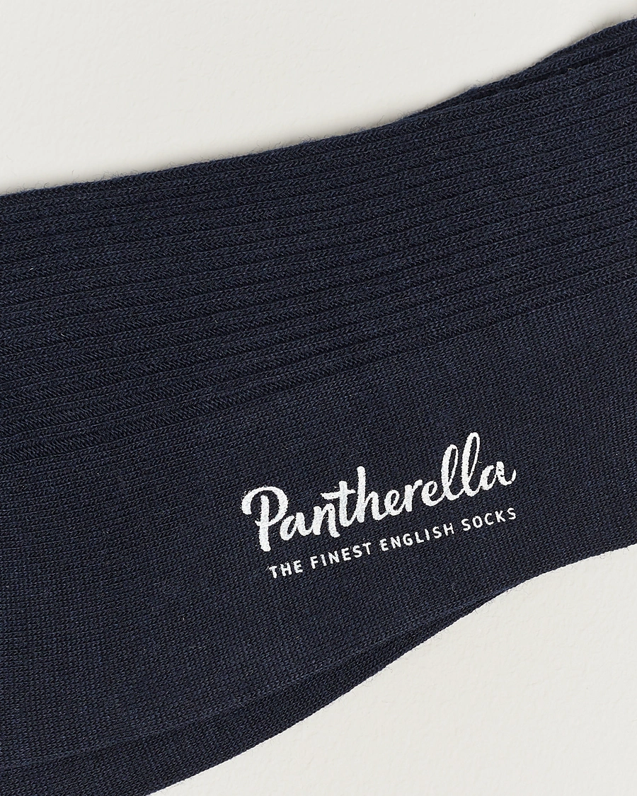 Herren | Kleidung | Pantherella | Naish Long Merino/Nylon Sock Navy