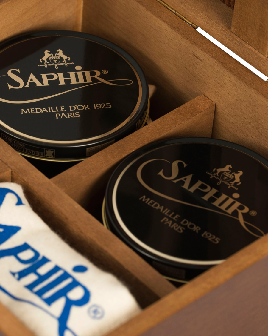 Herren | Saphir Medaille d'Or Shoemakers Shoe Polish Box Wood | Saphir Medaille d'Or | Shoemakers Shoe Polish Box Wood