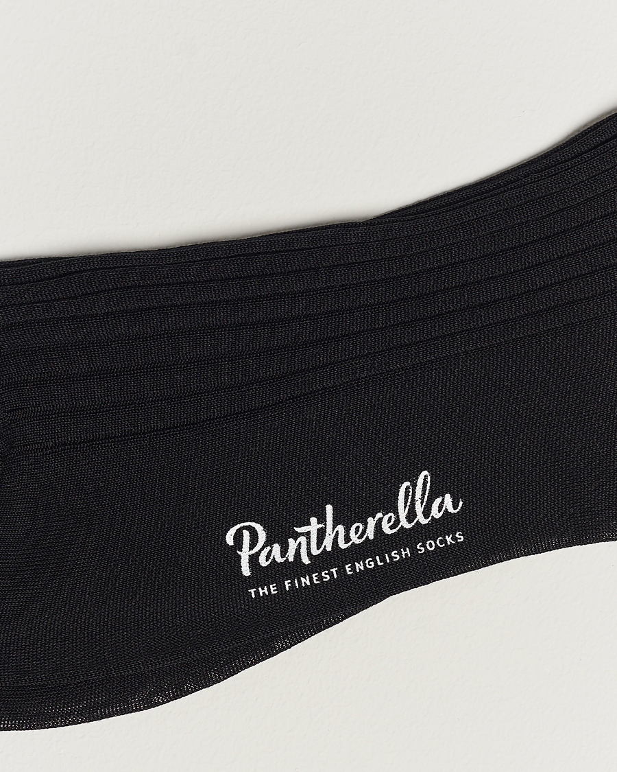 Herren | Unterwäsche | Pantherella | Vale Cotton Socks Black