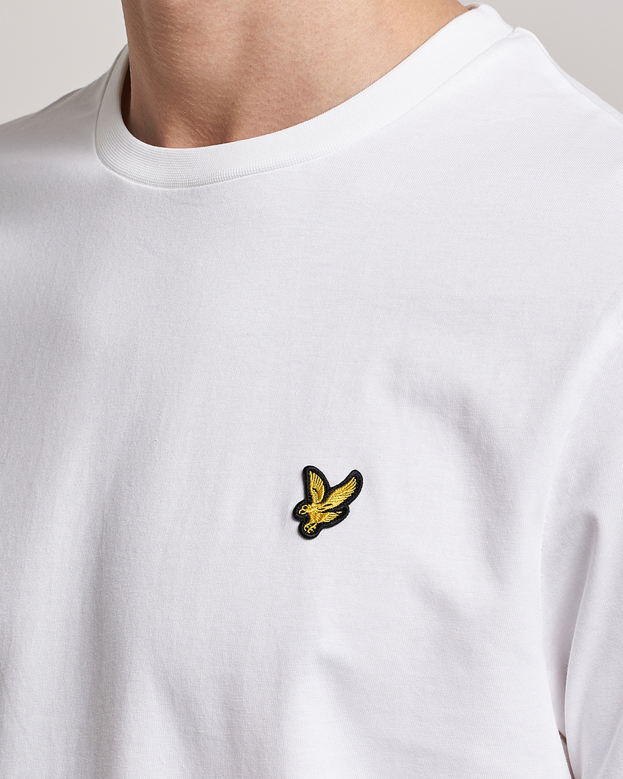 Herren | T-Shirts | Lyle & Scott | Crew Neck Organic Cotton T-Shirt White