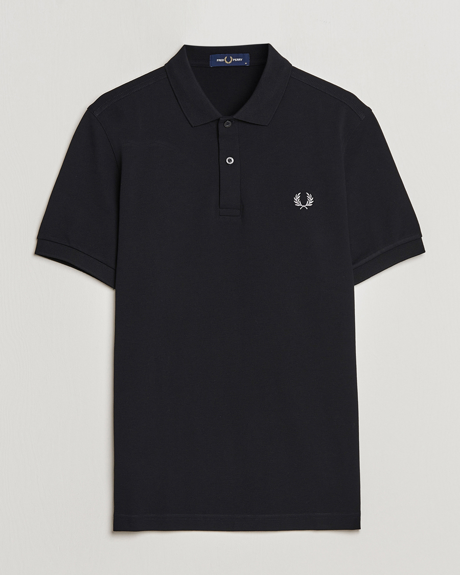 Herren | Poloshirts | Fred Perry | Plain Polo Black