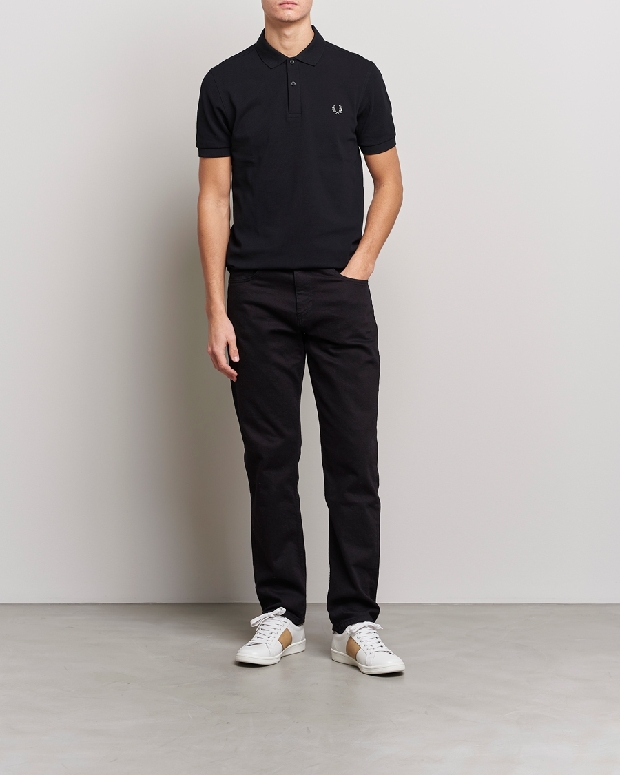 Herren | Poloshirts | Fred Perry | Plain Polo Black