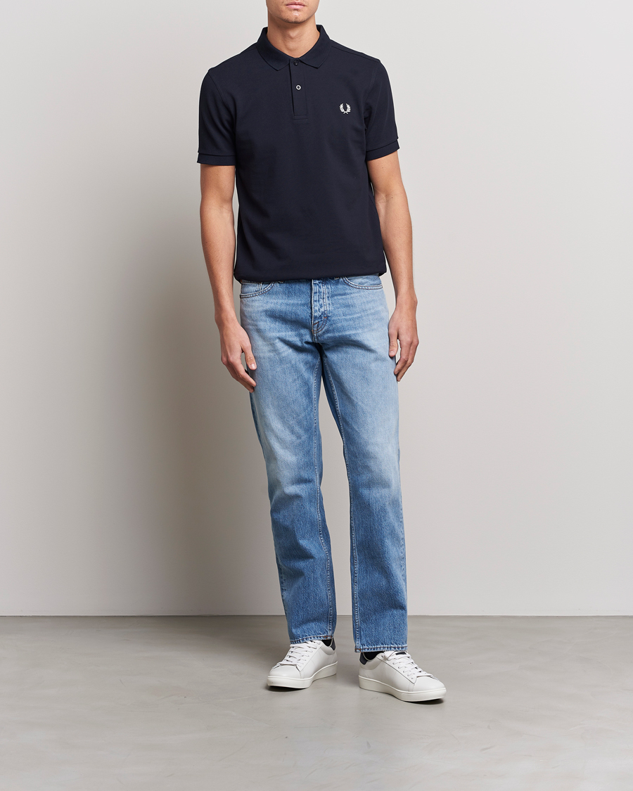 Herren | Poloshirts | Fred Perry | Plain Polo Navy