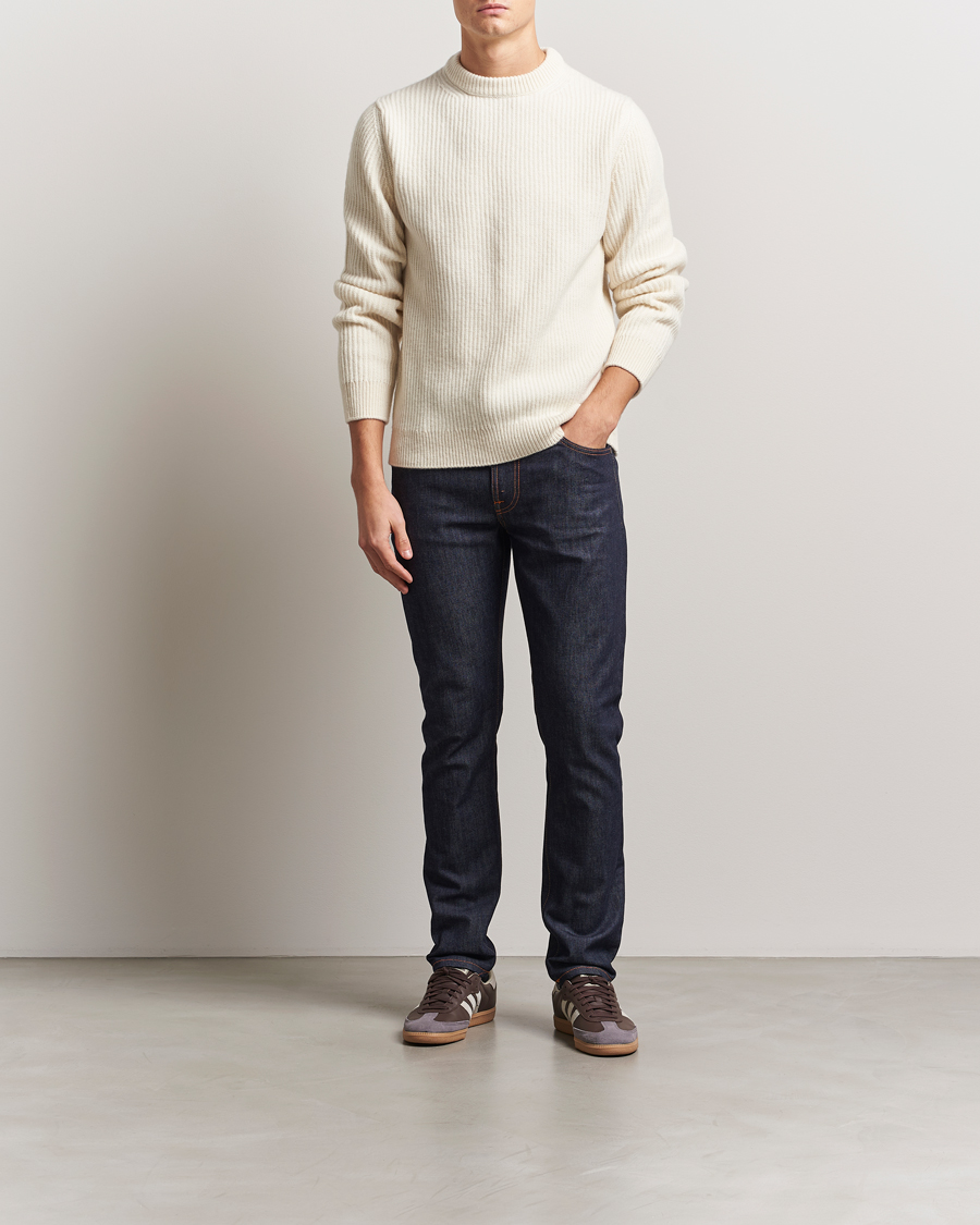 Herren | Jeans | Nudie Jeans | Lean Dean Jeans Dry 16 Dips