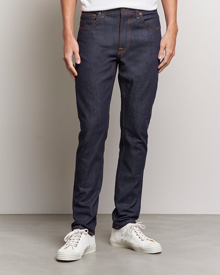 Herren | Blaue jeans | Nudie Jeans | Lean Dean Jeans Dry 16 Dips