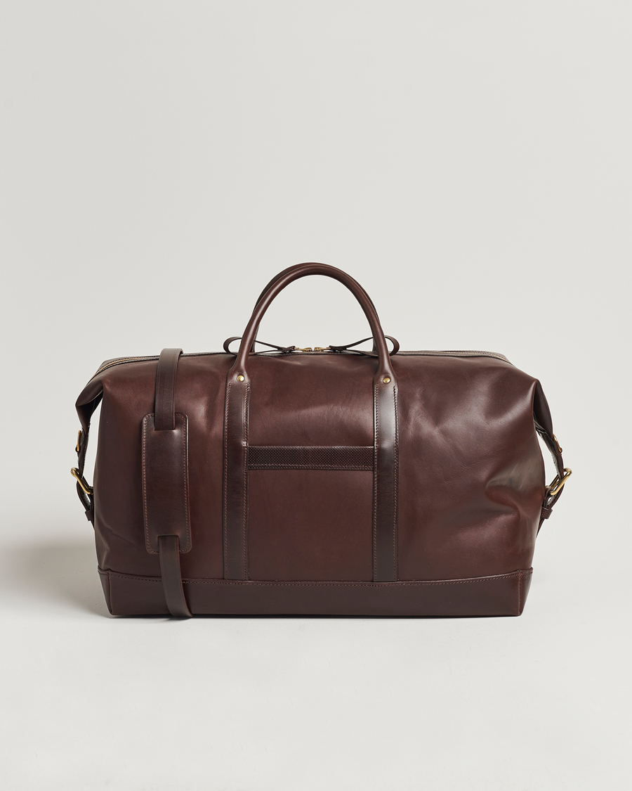 Herren | Taschen | Tärnsjö Garveri | TG1873 Weekender Large Dark Brown