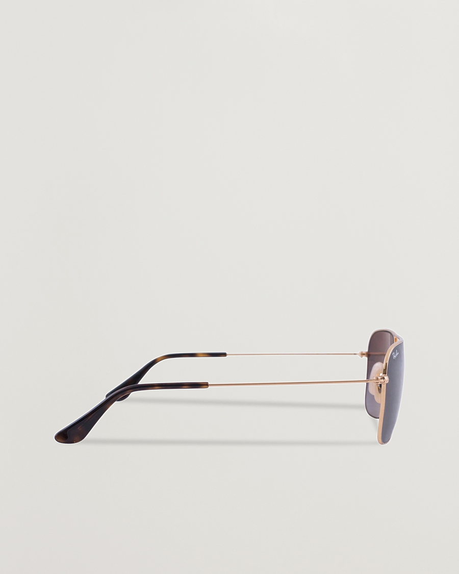 Herren | Sonnenbrillen | Ray-Ban | 0RB3136 Caravan Sunglasses Gold/Grey