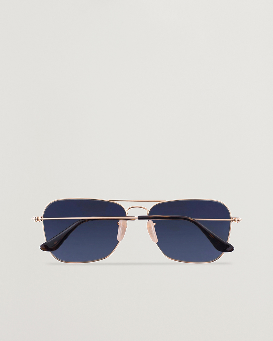 Herren | Sonnenbrillen | Ray-Ban | 0RB3136 Caravan Sunglasses Gold/Grey