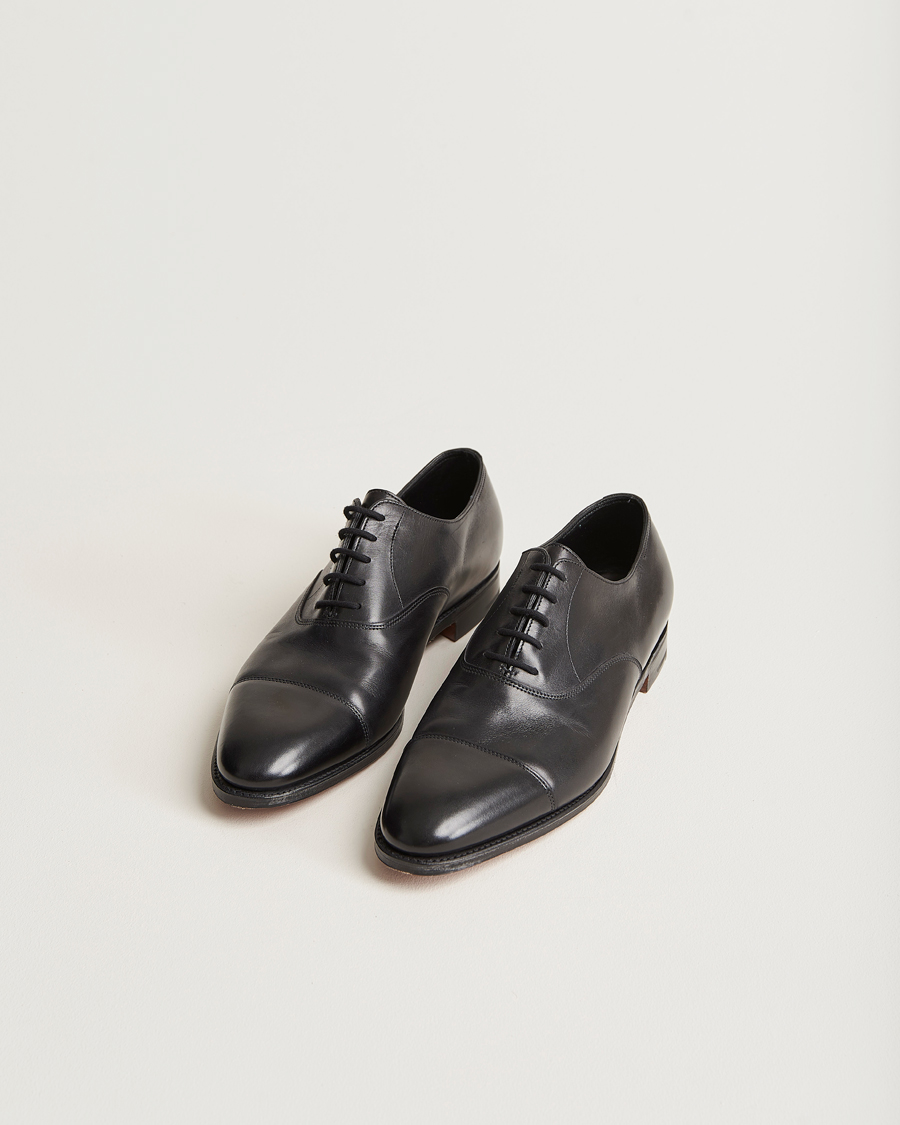 Herren | Handgefertigte Schuhe - Schuhspanner inklusive | John Lobb | City II Oxford Black Calf