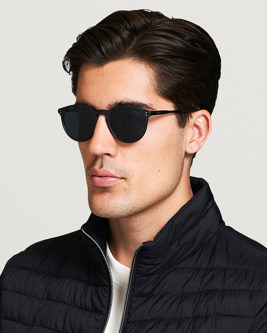 Herren | Accessoires | Polo Ralph Lauren | 0PH4110 Round Sunglasses Matte Black