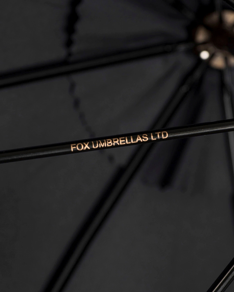 Herren | Fox Umbrellas Silver Fox Umbrella Black | Fox Umbrellas | Silver Fox Umbrella Black