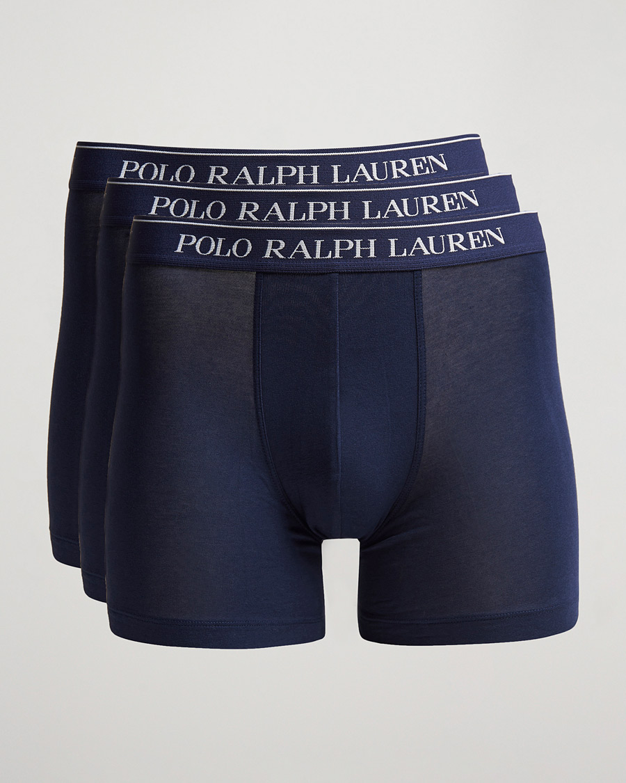 Herren | Unterwäsche | Polo Ralph Lauren | 3-Pack Boxer Brief Navy