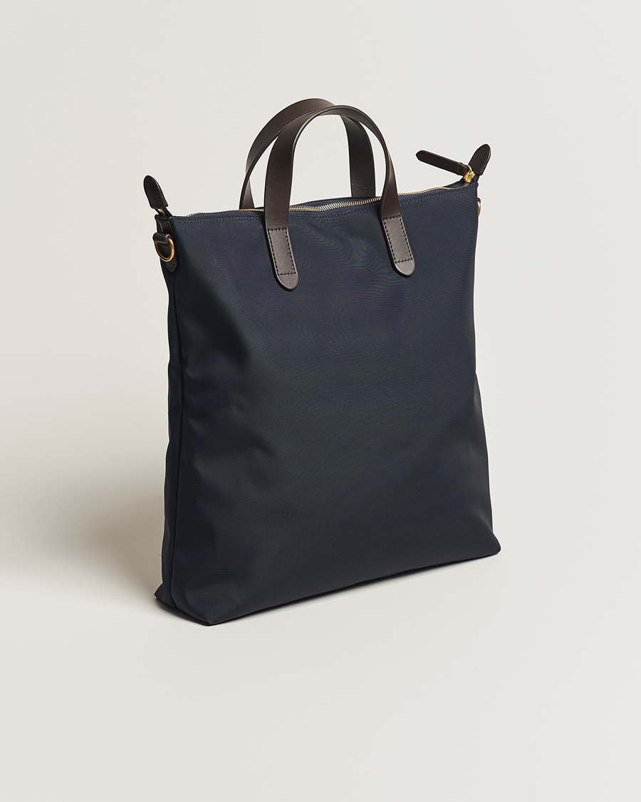 Herren | Taschen | Mismo | M/S Canvas Shopper Navy/Dark Brown