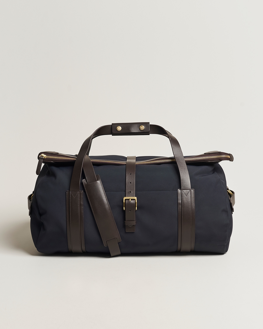 Herren | Taschen | Mismo | M/S Explorer Weekendbag Navy/Dark Brown