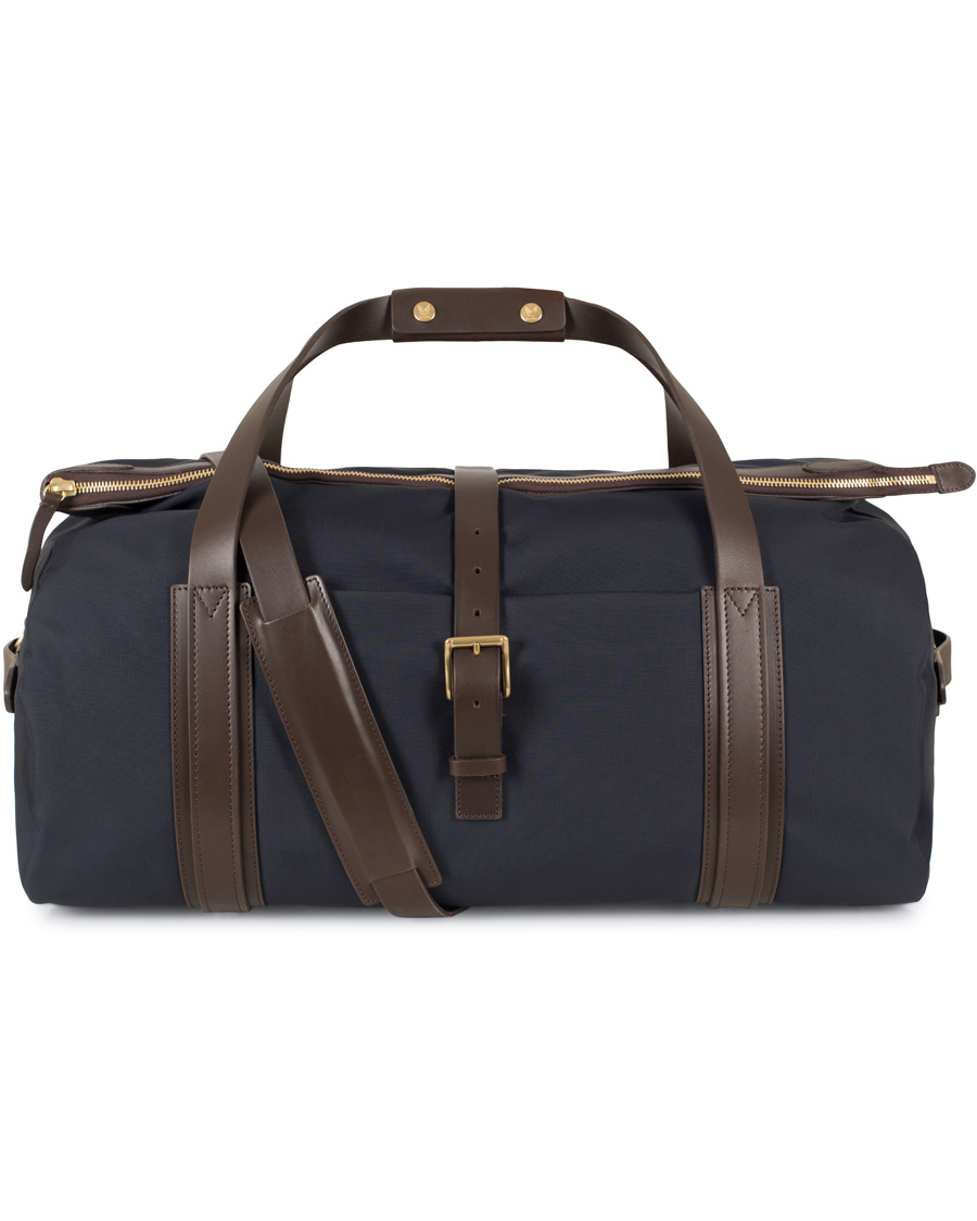 Herren | Taschen | Mismo | M/S Explorer Weekendbag Navy/Dark Brown