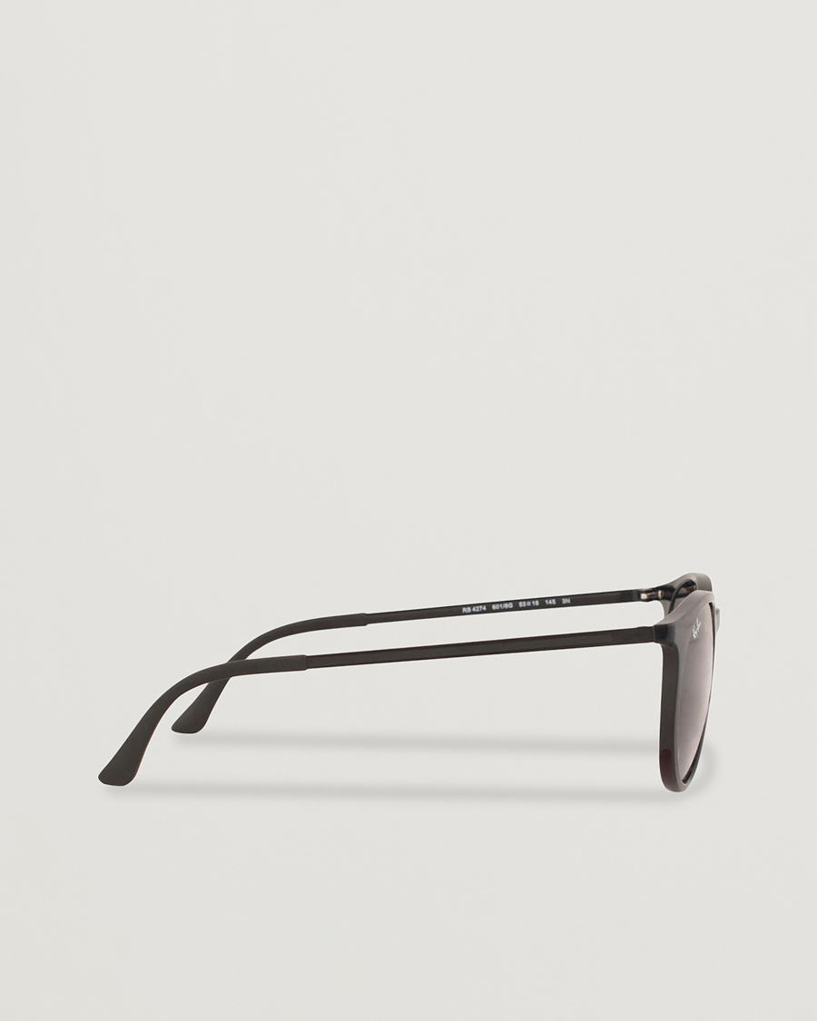 Herren | Ray-Ban 0RB4274 Round Sunglasses Black | Ray-Ban | 0RB4274 Round Sunglasses Black