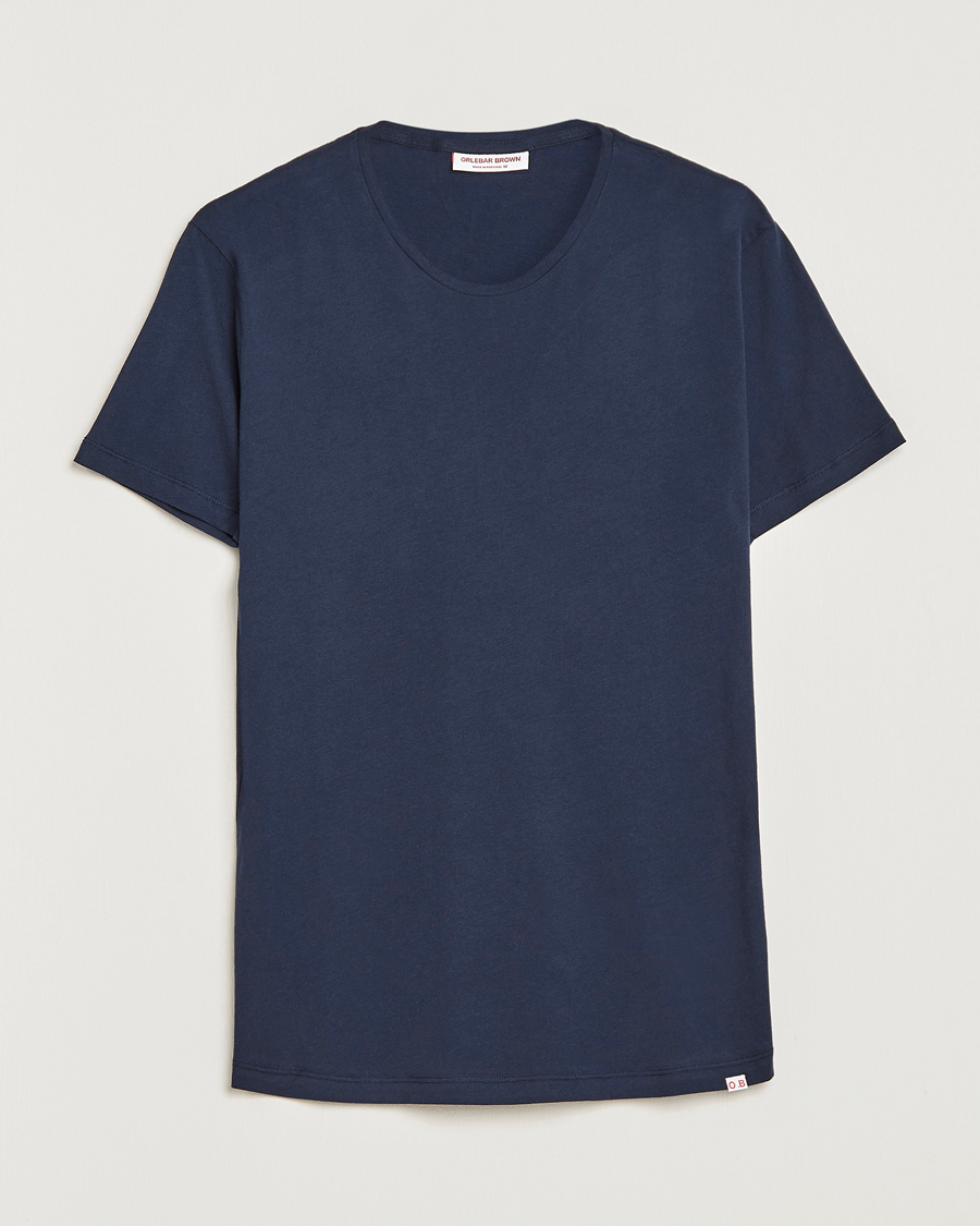 Herren | T-Shirts | Orlebar Brown | OB Crew Neck Tee Navy
