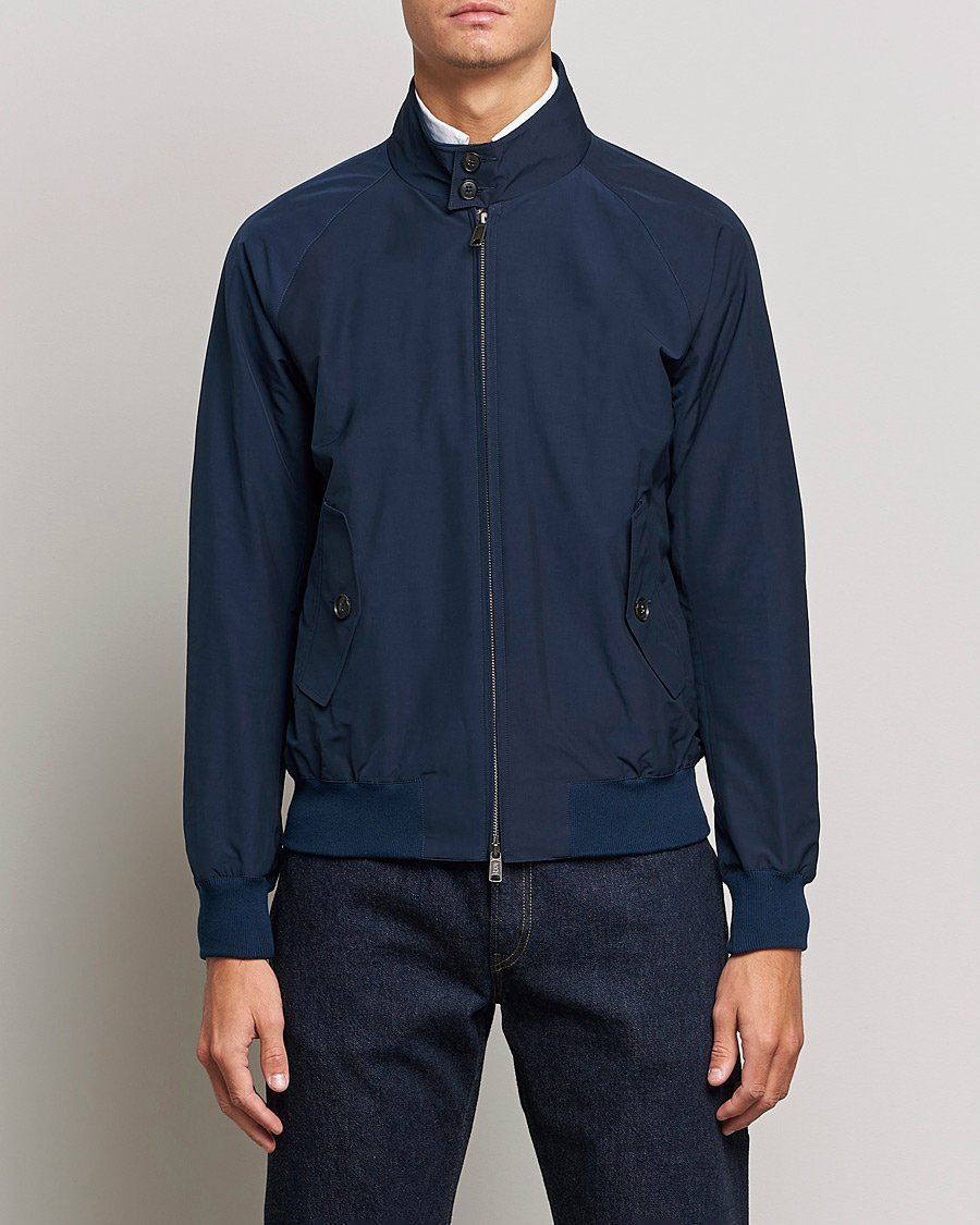 Men | Coats & Jackets | Baracuta | G9 Original Harrington Jacket Navy
