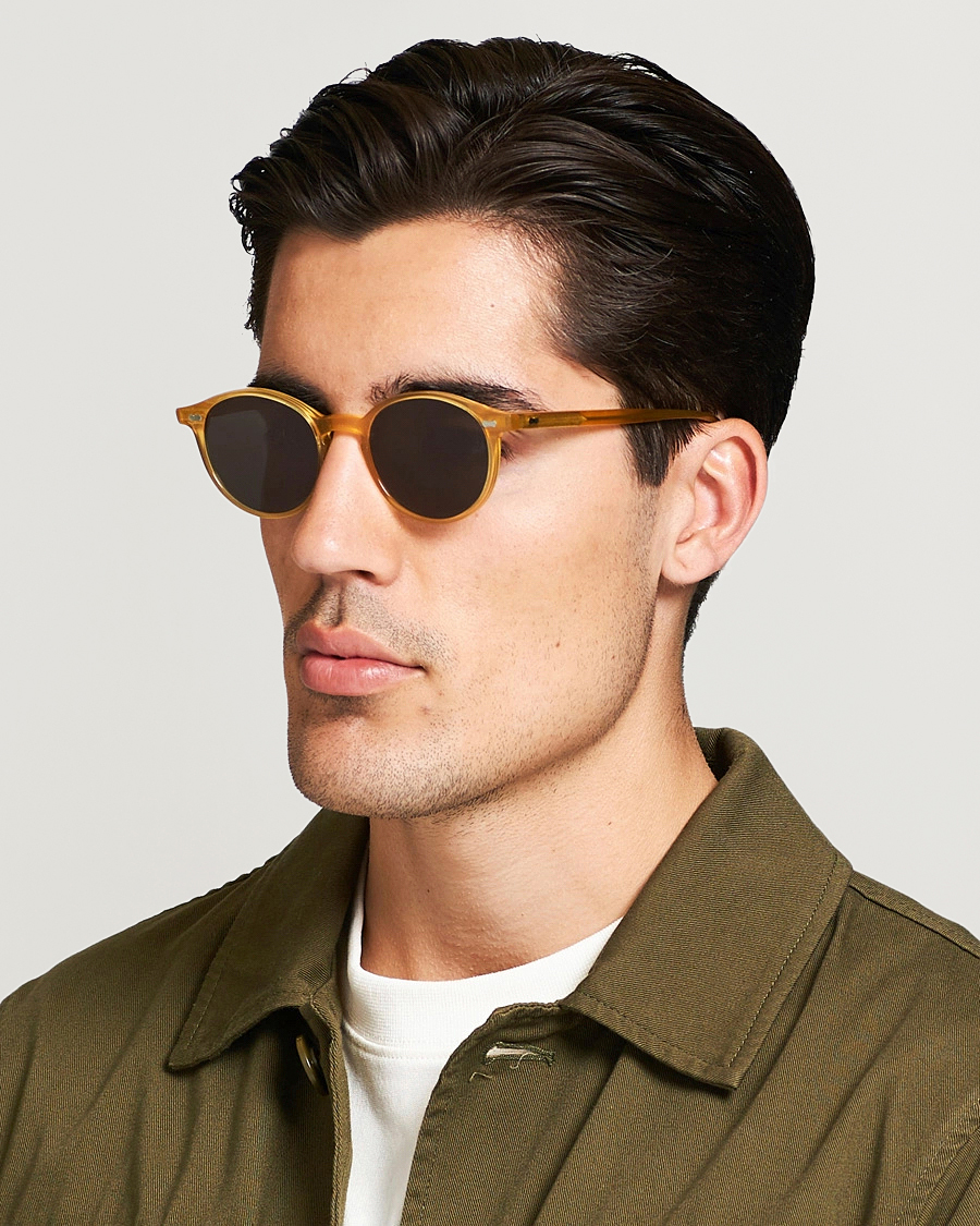 Herren | Runde Sonnenbrillen | TBD Eyewear | Cran Sunglasses  Honey