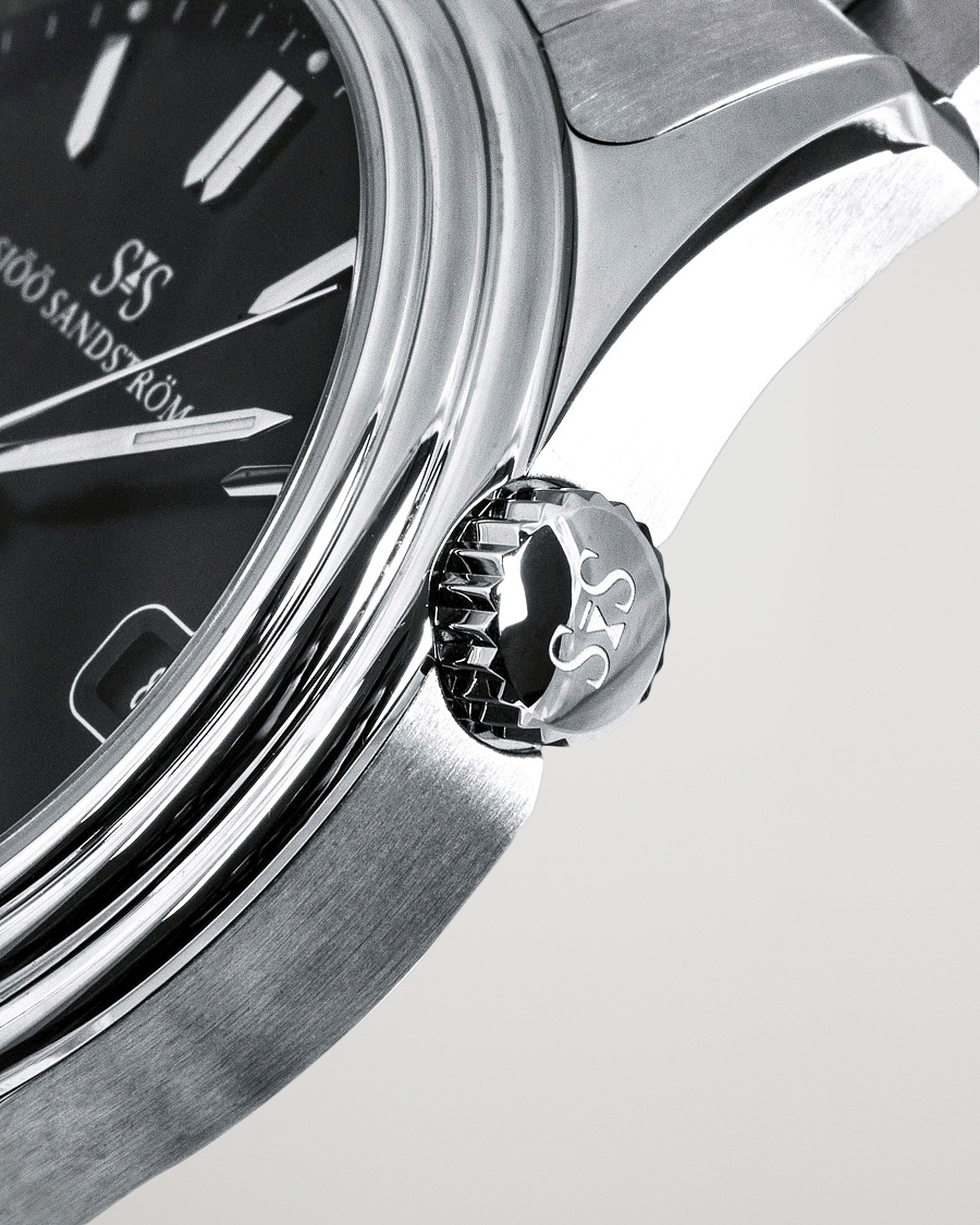 Herren | Sjöö Sandström Royal Steel Classic 36mm Black with Steel | Sjöö Sandström | Royal Steel Classic 36mm Black with Steel