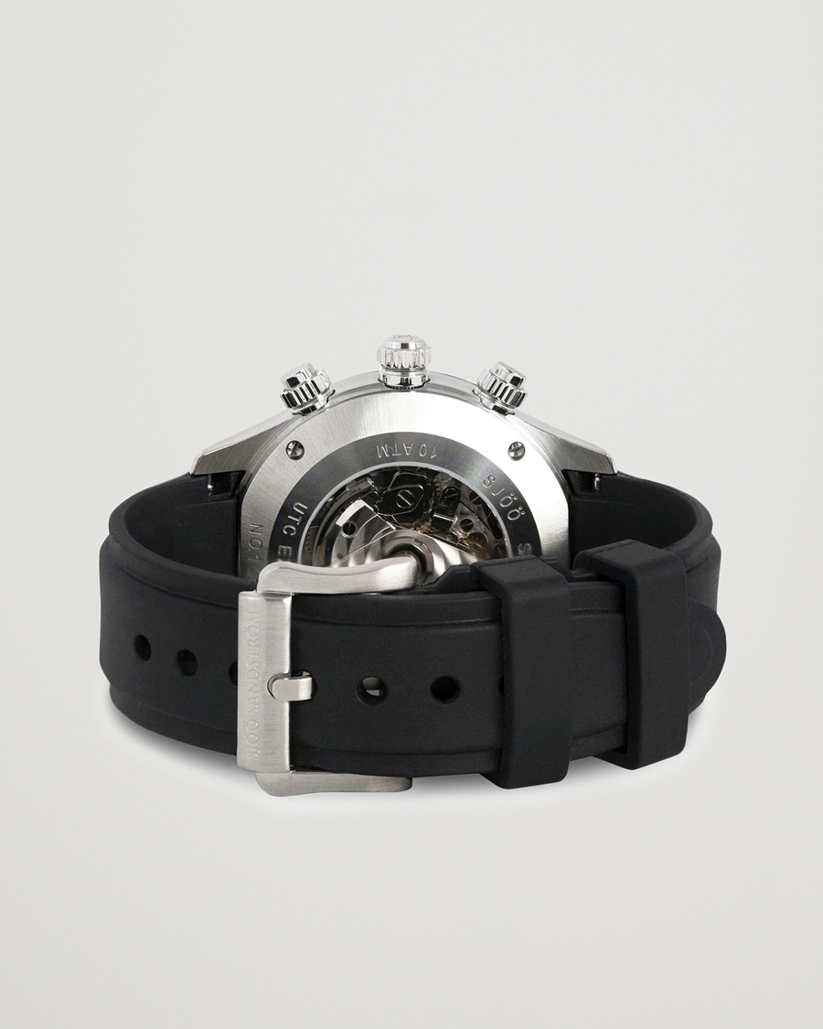 Herren | Sjöö Sandström UTC Extreme 44,2mm Silver and Black Rubber | Sjöö Sandström | UTC Extreme 44,2mm Silver and Black Rubber