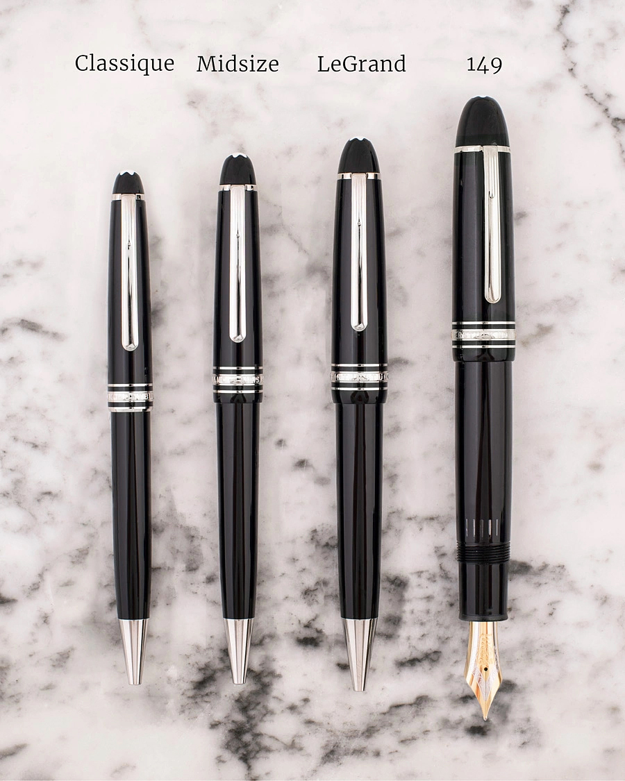 Herren | Montblanc 164 Classique Meisterstück Ballpoint Pen Black | Montblanc | 164 Classique Meisterstück Ballpoint Pen Black