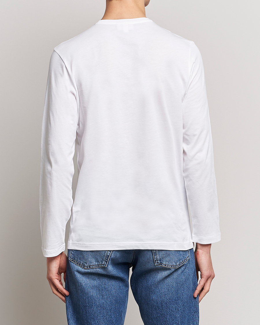 Herren | T-Shirts | Lacoste | Long Sleeve Crew Neck T-Shirt White