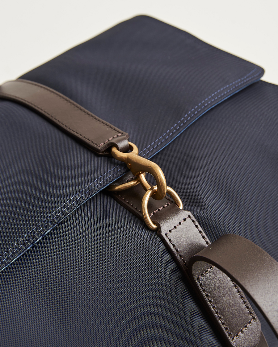 Herren | Taschen | Mismo | M/S Supply Weekendbag Navy/Dark Brown