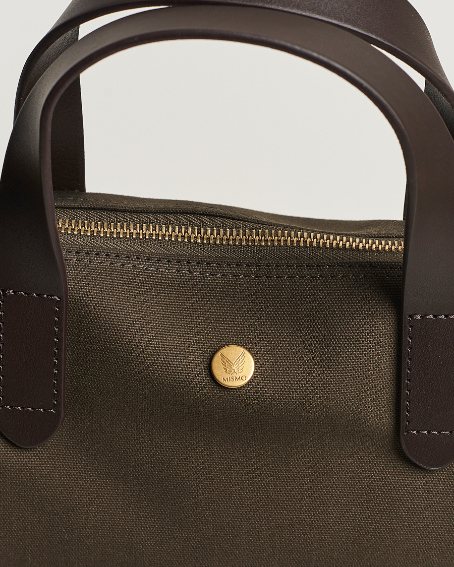 Herren | Taschen | Mismo | MismoM/S Canvas ShopperArmy/Dark Brown