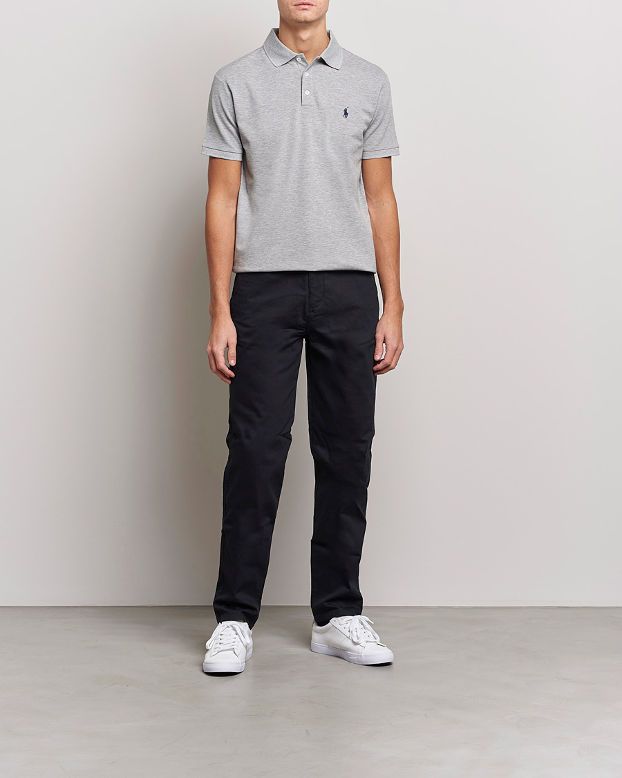 Herren | Poloshirts | Polo Ralph Lauren | Slim Fit Stretch Polo Andover Heather