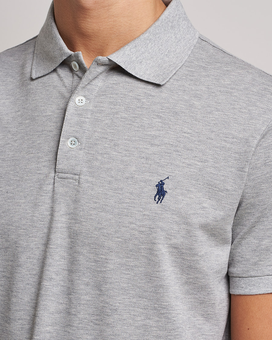 Herren | Poloshirts | Polo Ralph Lauren | Slim Fit Stretch Polo Andover Heather