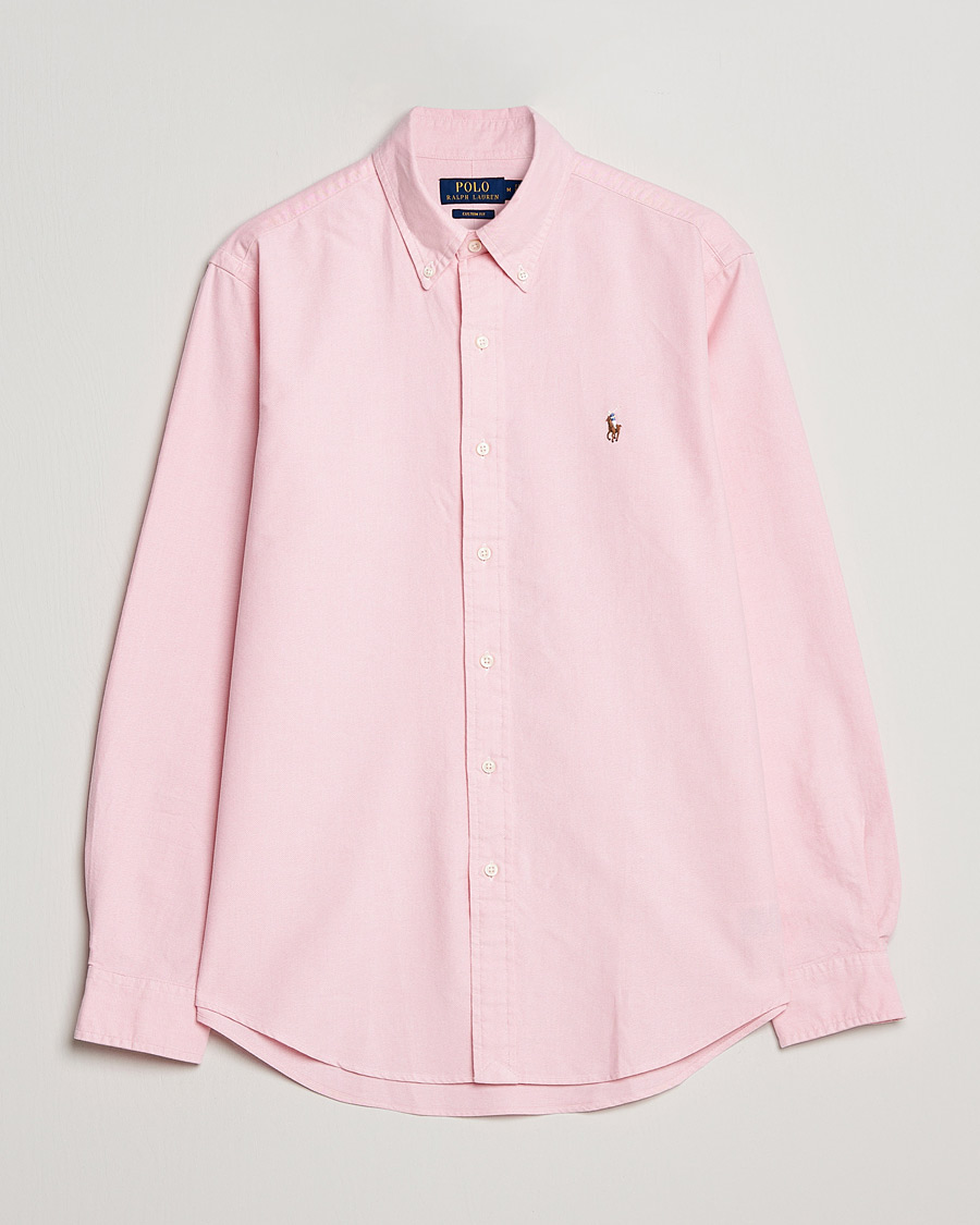 Herren | Hemden | Polo Ralph Lauren | Custom Fit Oxford Shirt Pink